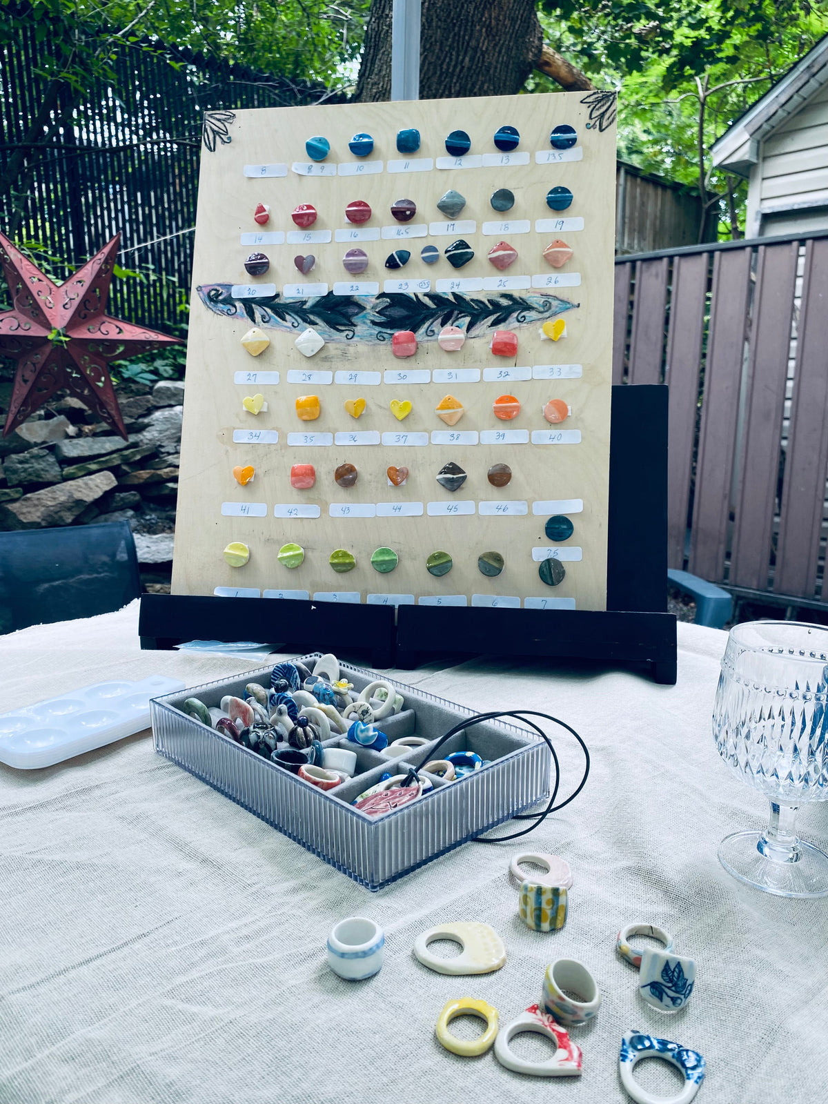 Atelier - Créez votre propre bague en porcelaine