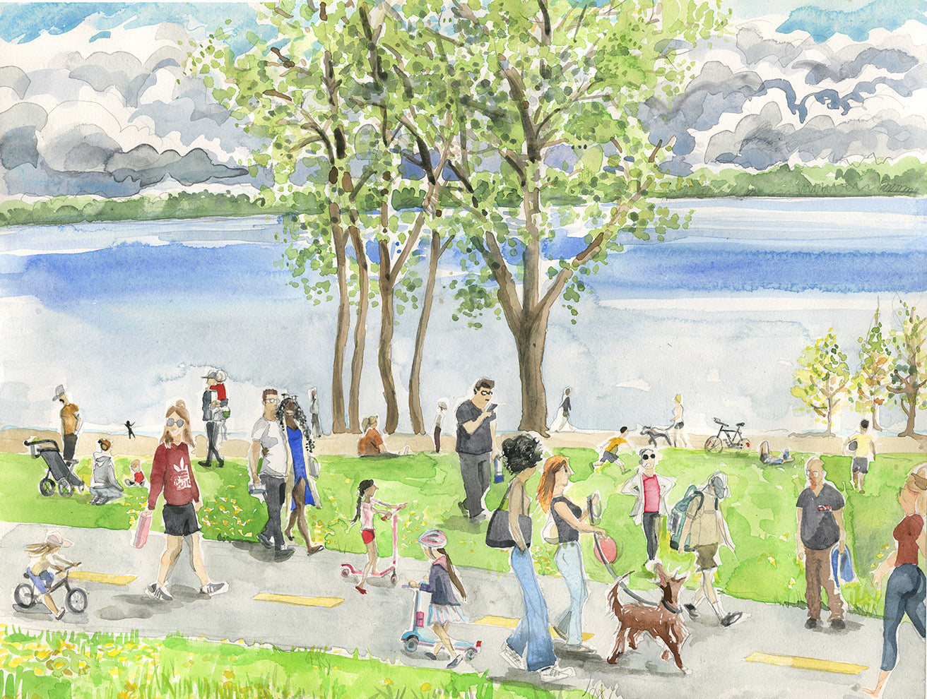 La marina près de la plage