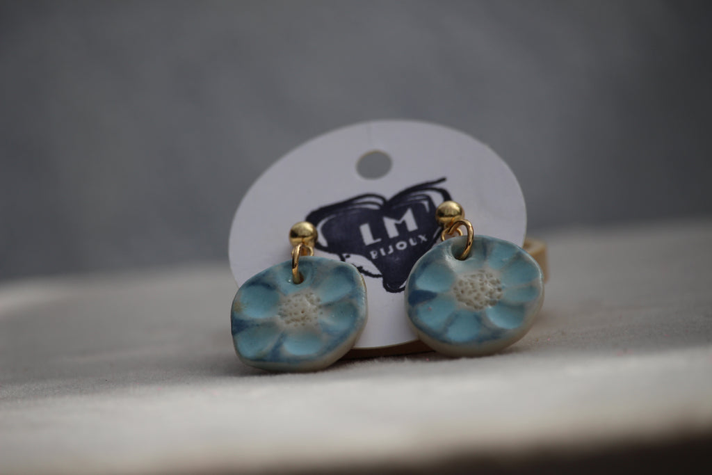 Fleur turquoise