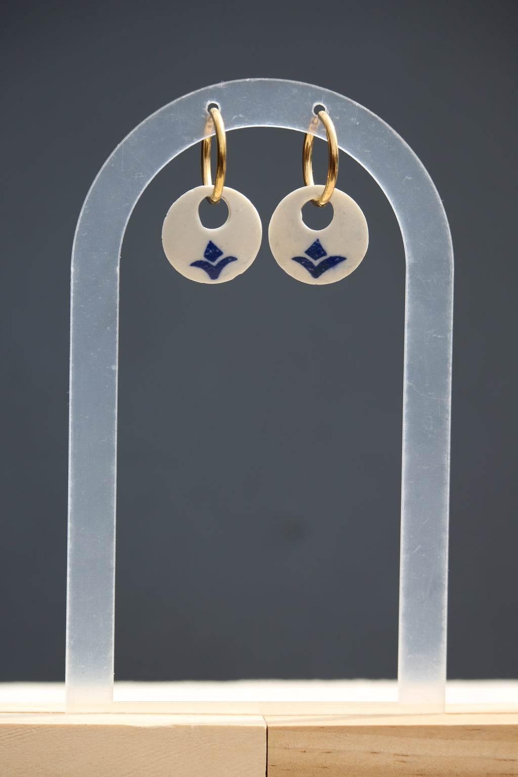 Boucles d'oreilles Jardin d'Iris